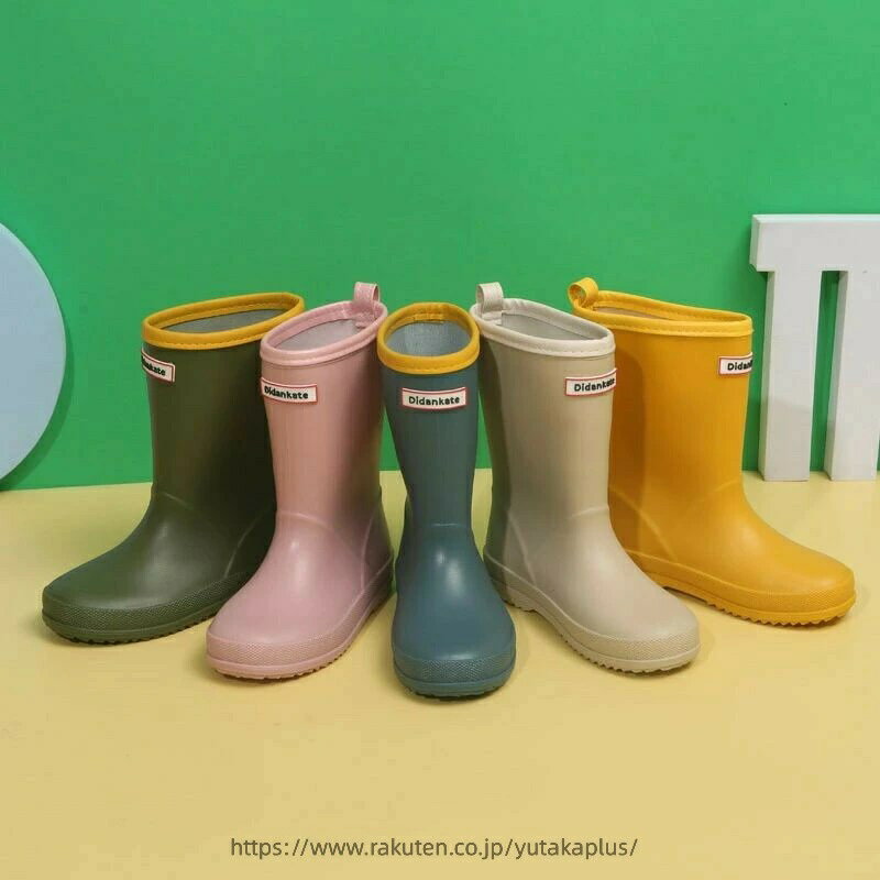 子供長靴 女の子 レイン 梅雨対策 ボーイズ 雨靴 長靴 子ども長靴 キッズ 雨具 ブーツ 全5カラー キッズ 男の子 レインシューズ 女の子 シンプル 子供 防水 ジュニア 靴 おしゃれ 子供レインブーツ