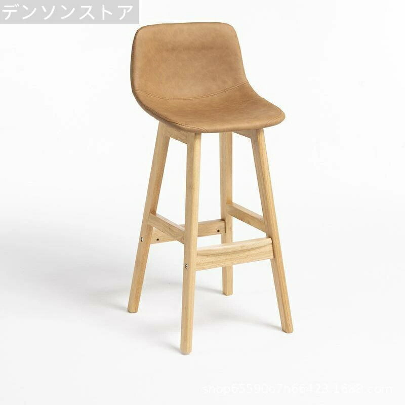カウンターチェア イス おしゃれ 椅子 ハイチェア キッチン 床傷防止 足置き付き カウンター ダイニング ハイスツール バーチェア 3