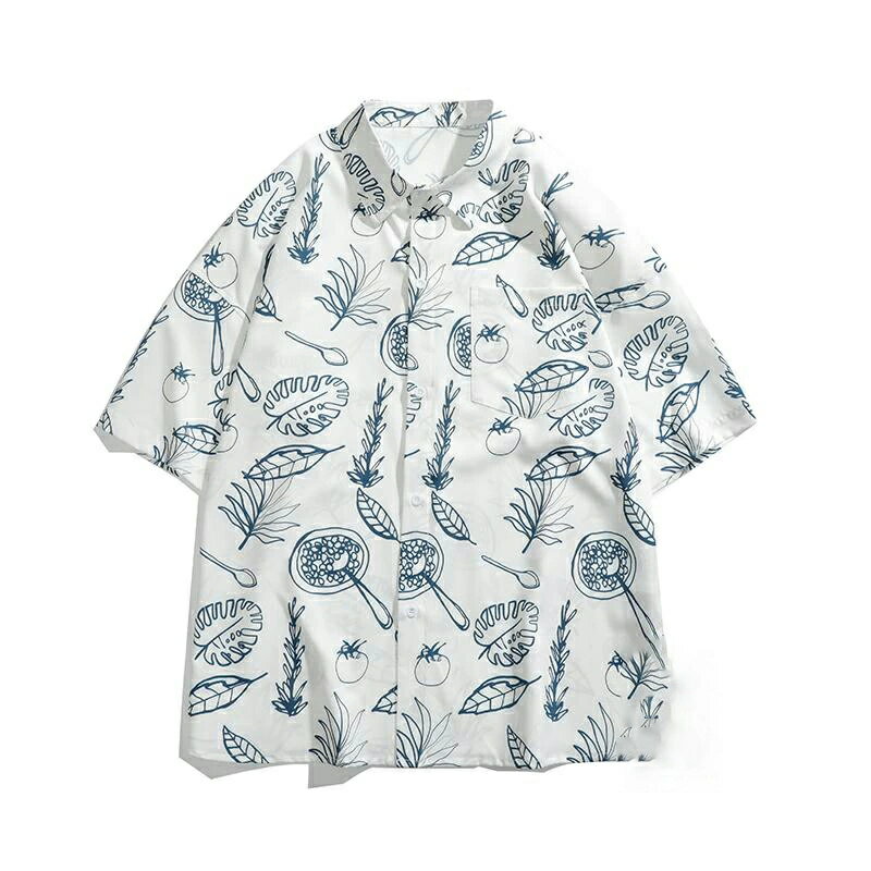 柄シャツ 開襟シャツ ボタニカル 夏 メンズ 半袖シャツ アロハシャツ アメカジ メンズシャツ 大きいサイズ かりゆしウェア カジュアル サマー 接触冷感 おしゃれ
