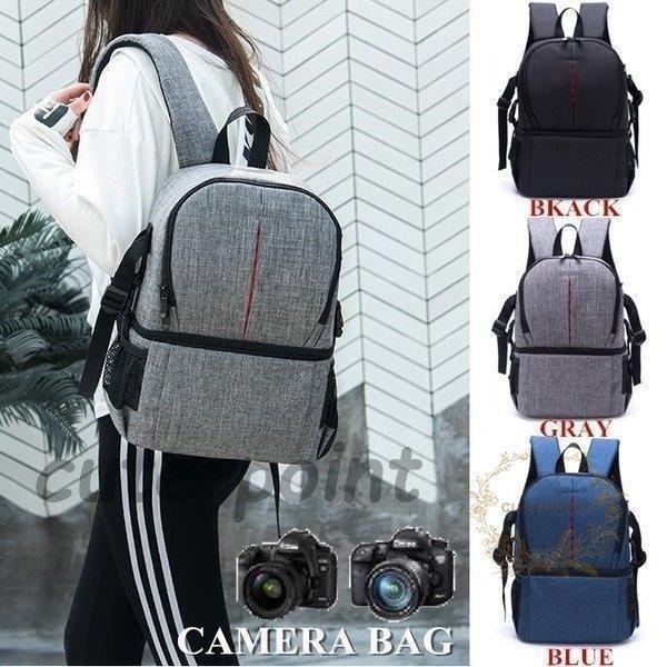一眼レフ カメラ用品 カメラバッグ 男女兼用 おしゃれ カメラ女子 リュック アウトドア カメラケース カメラリュック 旅行 ポイント消化 ミラーレス