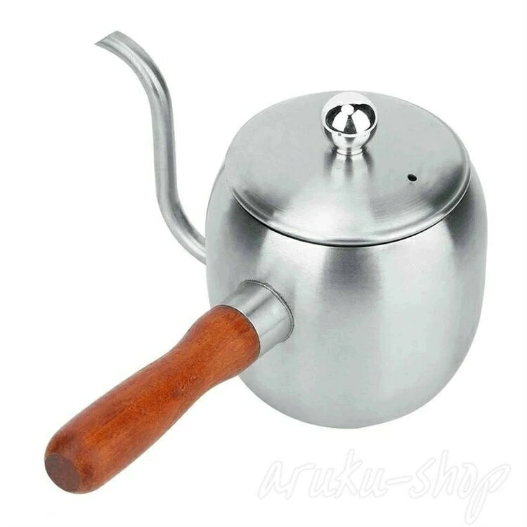 長いコーヒーポットキャンプ用自宅細...
