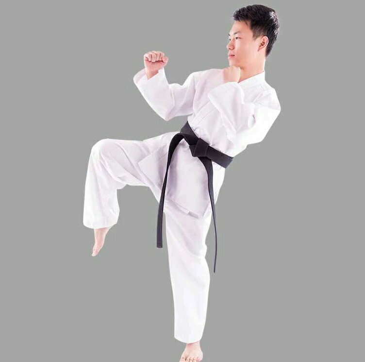 lifeactiveの胴衣 胴衣 空手着 道着 成人 薄手 綿100％ 空手着 純綿3点セット 子供 組み手 空手道着｜アングル2