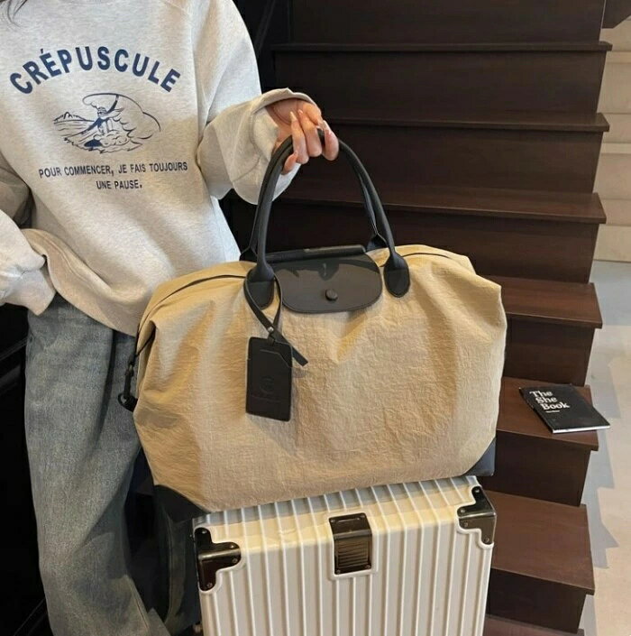 旅行バッグ 大容量 軽い ショルダー レディース 即納 旅行 軽量 最新作】ボストンバッグ 【 ワンカラー 機内持ち込み LCC ナイロン 肩がけ ボストン 2026人気 lifeactive-10044739 lifeactive サンプル画像3