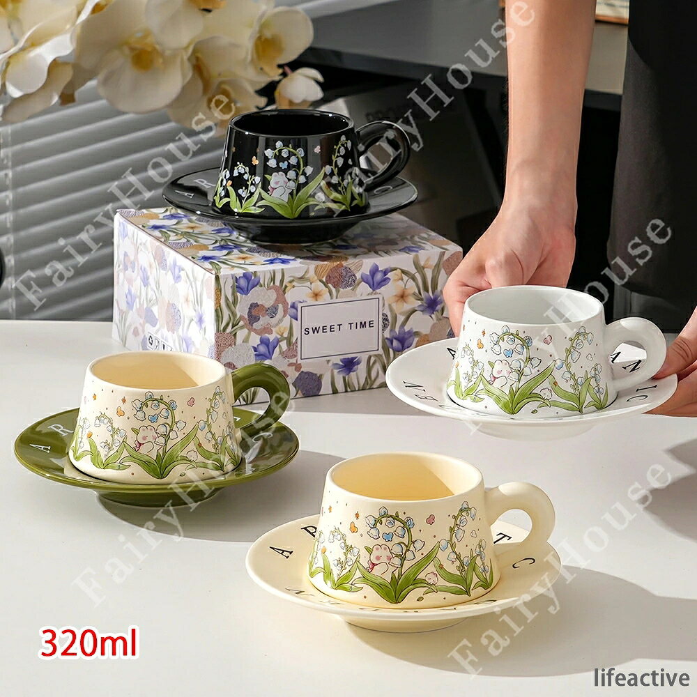 楽天市場】すずらん（マグカップ・ティーカップ｜コーヒー・お茶用品
