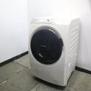 【中古】ポイント10倍 Panasonic パナソニック NA-VX5100L-W ドラム式洗濯乾燥機 洗濯9kg 9キロ 乾燥6kg 6キロ エコナビ 送料無料 大家族 左開き クリスタルホワイト R80016