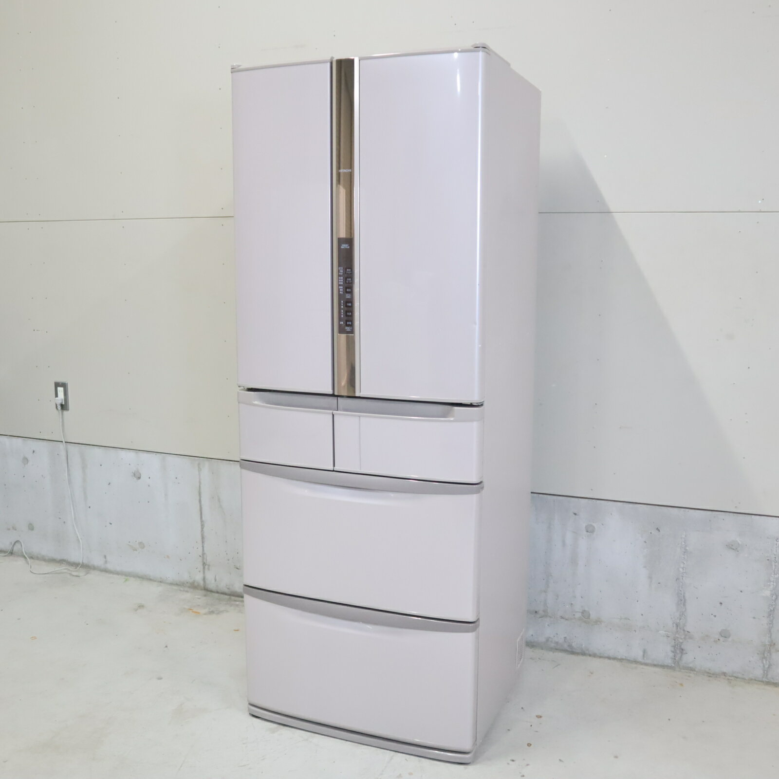 【中古】大安売り 関東地域限定 日立 HITACHI 冷凍冷蔵庫 R-SF42BM-T 475L 大型冷蔵庫 R60091