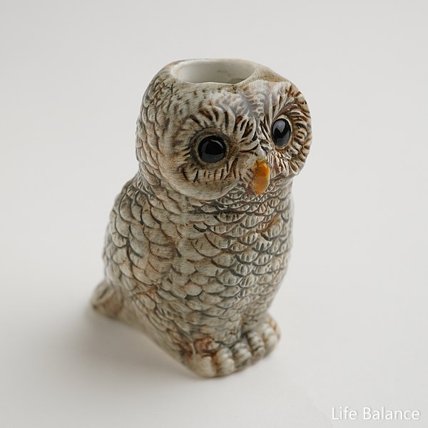 Rakuten - 動物置物　フラワーベース　Animal Vase C Owl オウル　 F04-0061