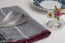 Lino e Lina リーノエリーナキッチンクロス プレザンスライトブルー・レッド K324