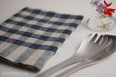 Lino e Lina リーノエリーナキッチンクロス エコリエ ダークブルー K344