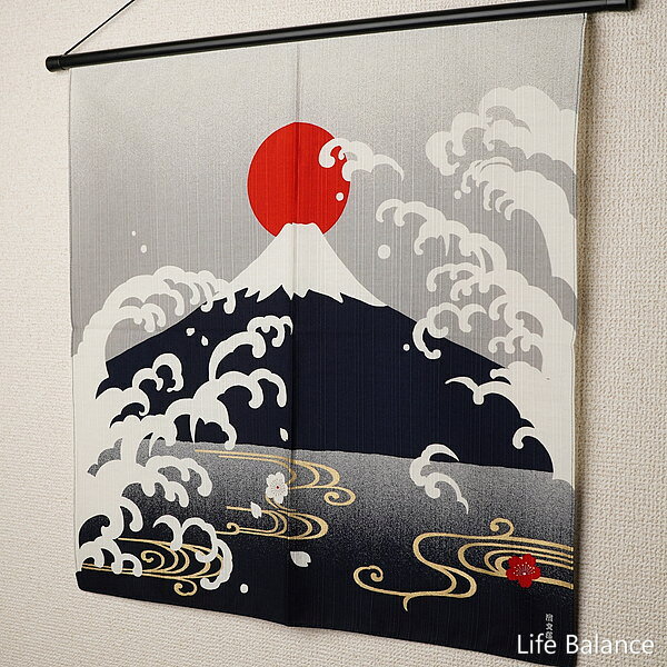 濱文様　絵小布　日の出富士　01458