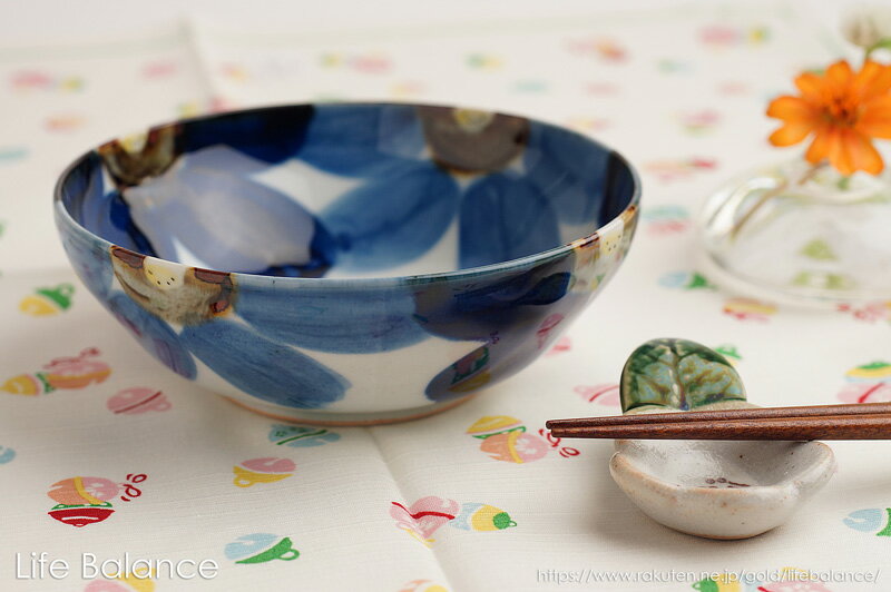 Arita Ware - 波佐見焼　敏彩窯　丸小鉢　藍花※