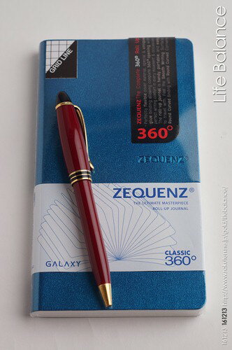 Rakuten - 銀座　伊東屋　ZEQUENZ　ノートジークエンス360　ギャラクシーノートM　方眼（ブルー）ZQG4356