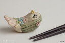 箸置き ソラマメ商会 豆屋 はしおき アマビエ ピンク QN-002