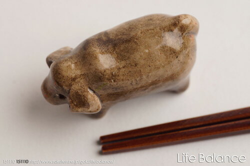 箸置き　ソラマメ商会　豆屋　はしおき　牧場のどうぶつ　豚　海山豚（メイシャントン）NA-026