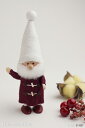 クリスマス置物 北欧雑貨 エストニア NORDIKA nisse ノルディカニッセ Wish Upon a Star Series ダッフルコートを着たサンタ...