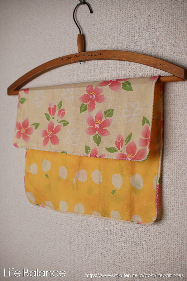 京都 くろちく 手ぬぐい両面ガーゼはんかち 花梨 41711811