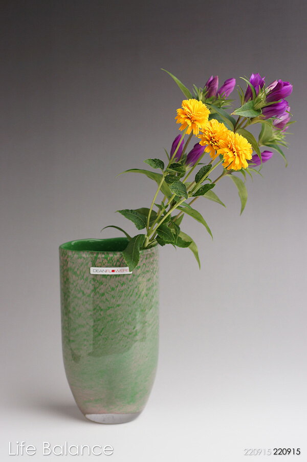 Henry Dean ヘンリーディーン 花器 花瓶 ジョー エスペランス AT1047 フラワーベース ガラス