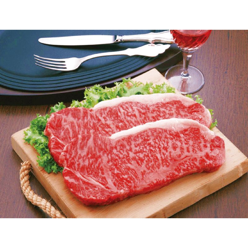 【送料無料】【直送品】■松阪牛 ロースステーキ2枚（400g） dai-mrs400■［おすすめ 美味しい やわらかい 高級ブランド牛肉 松阪牛 赤身 霜降り ロースステーキ ステーキ用 日本産 詰合せ お中元 御中元 お歳暮 贈り物 御礼 ギフト ギフトセット プレゼント］