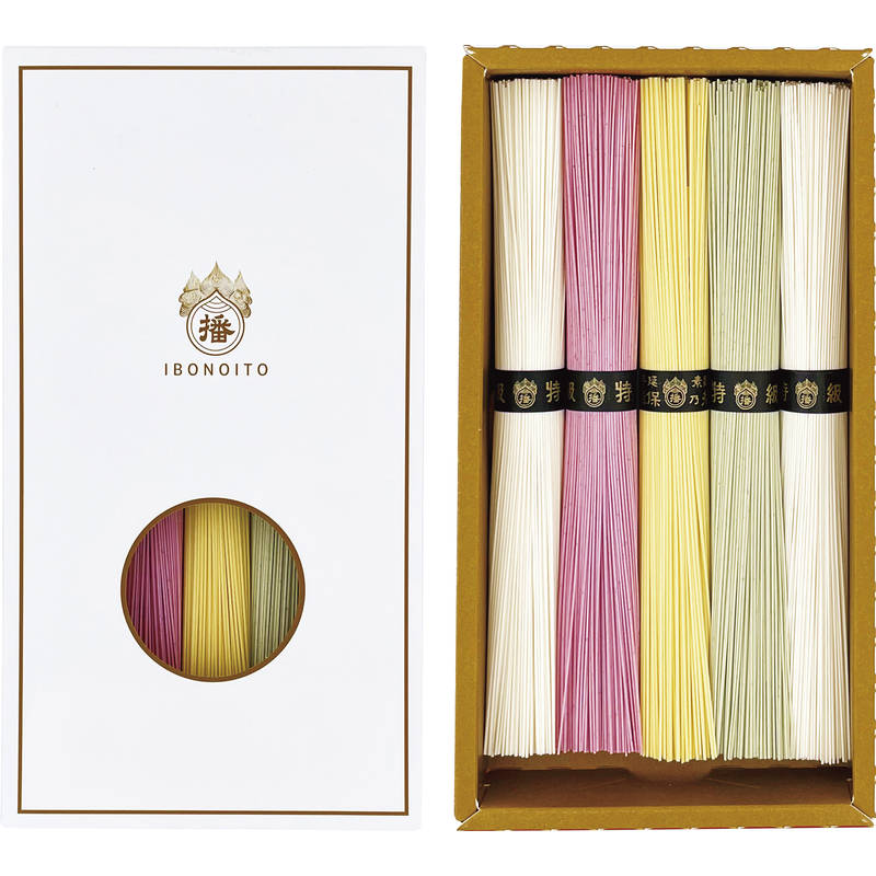 ［包装無料］手延素麺 揖保乃糸 彩り 華 －HANA－ CST-10☆［そうめん 素麺 揖保乃糸 国産 詰合せ おす..