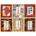 ■廣川昆布 万味豊秀 6品佃煮 詰合せ(B-20) 201-33■[椎茸入り甘煮わかめ 佃煮 昆布 しその実わかめ とろろ昆布 国産牛肉そぼろ 和食 国内産 国...