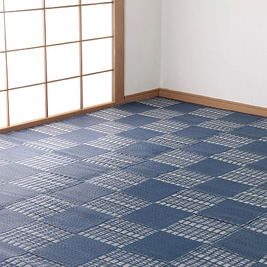 Rattan - 〈日本アトピー協会推薦〉日本製 洗えるい草風ラグ本間8畳 日本アトピー協会 洗えるカーペット 洗えるラグ 洗えるラグマット ラグ 洗える カーペット ラグマット 洗える カーペット おしゃれ オシャレ