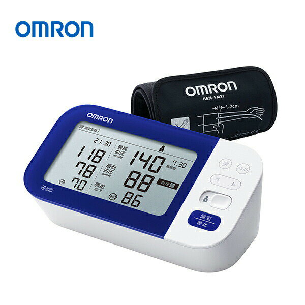 オムロン上腕式血圧計 HCR-7407 オムロン 血圧計 上腕式 上腕式血圧計 上腕血圧計 血圧測定 血圧測定器 血圧 計 の 正確 腕 巻き