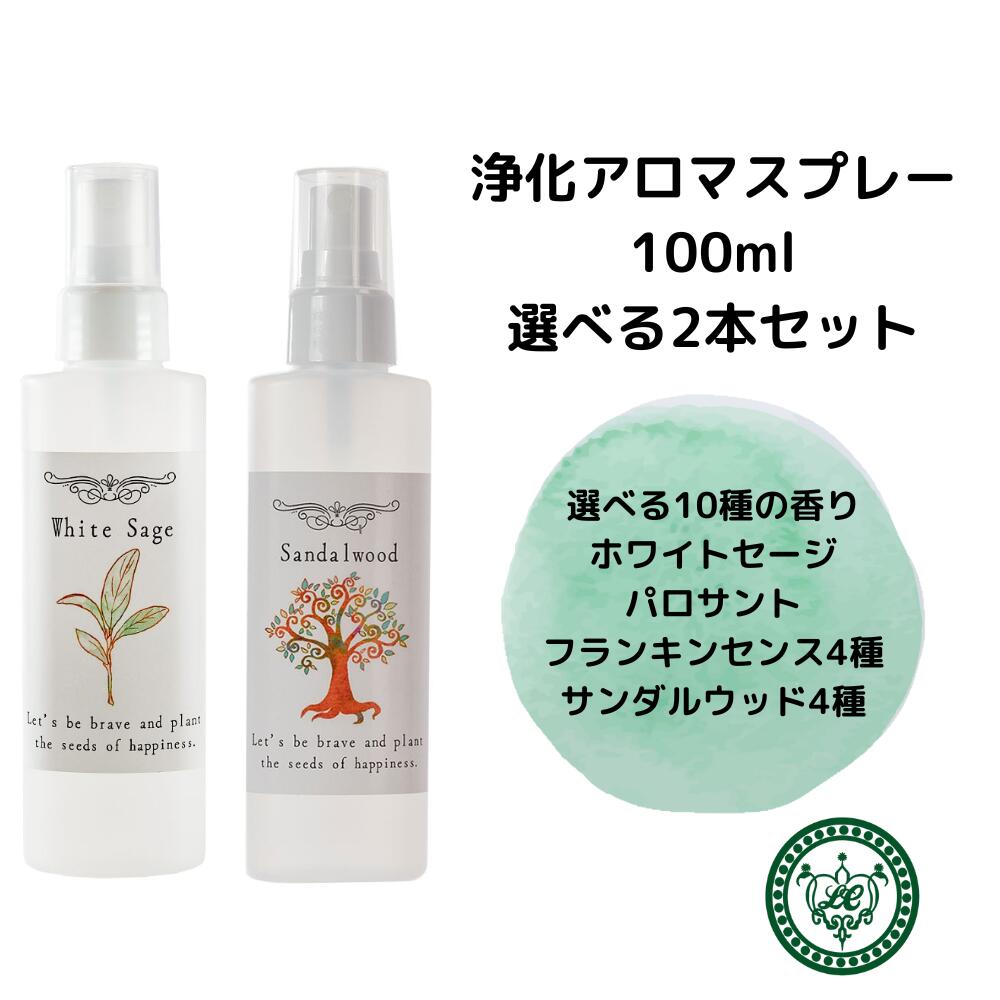 浄化用スプレー 選べる10種 100ml 2本