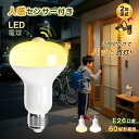 今だけ!週末セール開催中★1個/2個 led電球 e26口金 led照明 天井 人感センサー ライト おしゃれ 防犯 自動 点灯 消灯 明暗センサー led照明...