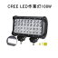 Time sale100OFFCREE  12v 24v led  108W  ų η ɿ  饤 ꡼ led饤 ݥåȥ饤 Хå 뤵 ե  ȥ쥤 ˡ jb23 žѡ ȥåѡ 饤