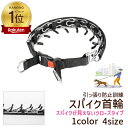 【300円OFFクーポン 発行中!】 犬 首輪 しつけ 引っ張る おすすめ スパイク 引っ張り防止 スパイク首輪 クローズタイプ 引っ張り防止首輪 吠え防止 訓...