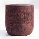 植木鉢 陶器製(ラスティック) ジャヤ バルーン レッド(赤) φ32cm×H34cm(11号)
