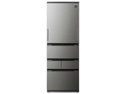 SHARP 冷蔵庫 どっちもドア ラスティックダークメタル SJ-MW46M-H