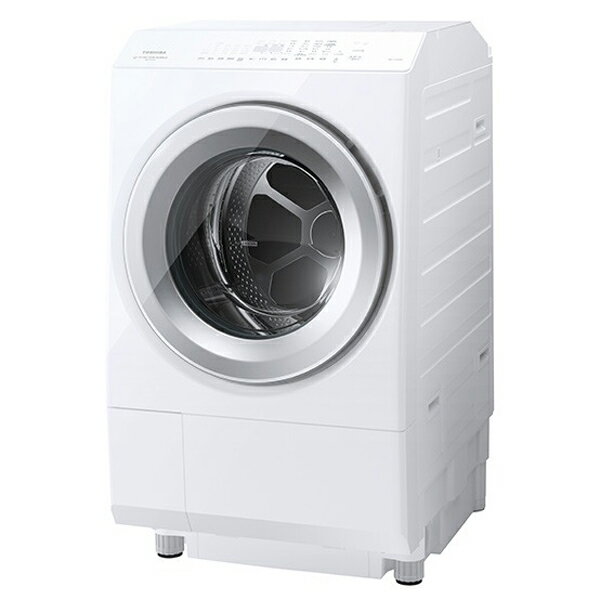 設置無料 ドラム式 洗濯乾燥機 全自動洗濯機 東芝 洗濯乾燥機 ZABOON グランホワイト 右開き TW-127XH3R-W
