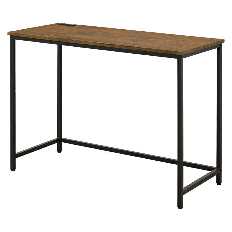 &nbsp;商品説明 ■商品サイズ（外寸） (約)幅100×奥行45×高さ72cm ■成分材質 フレーム:スチール、天板:合成樹脂化粧繊維板(塩化ビニル) ■内寸及び補足説明 ■組立式■2口コンセント付 &nbsp;納期について ■ご注文後...