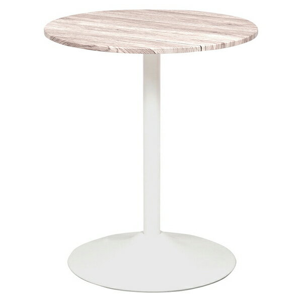 テーブル&チェア3点セット(丸型/ホワイト) LT-4918WH78WH-Sおしゃれカフェのようなダイニングセット。気軽に置きやすいコンパクトサイズです。