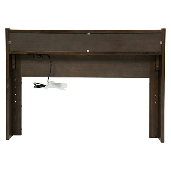 シングルベッド(ダークブラウン) MB-5165S-DBR敷布団がそのまま使えるロングサイズ。天然木を贅沢に使用した頑丈な造りのすのこベッド