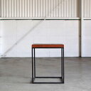 DE IRON SIDE TABLE 【BROWN】