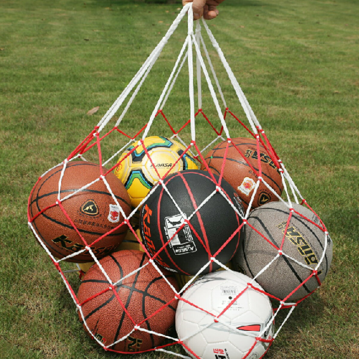 ボールネット サッカーボール ボールバッグ ネット ボール入れ 持ち運び