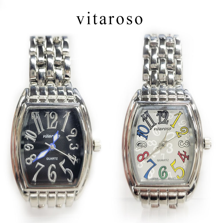 レディース ウォッチ 女性 腕時計 時計 ウォッチ カジュアル レディース腕時計 かわいい おしゃれ ギフト 誕生日 VITAROSO メタルウォッチ 日本製ムーブメント