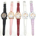 Bel Air レディース腕時計 腕時計 レディース 女性用 プレゼント ギフト かわいい アクセサリー ブラック ピンク レッド ホワイト