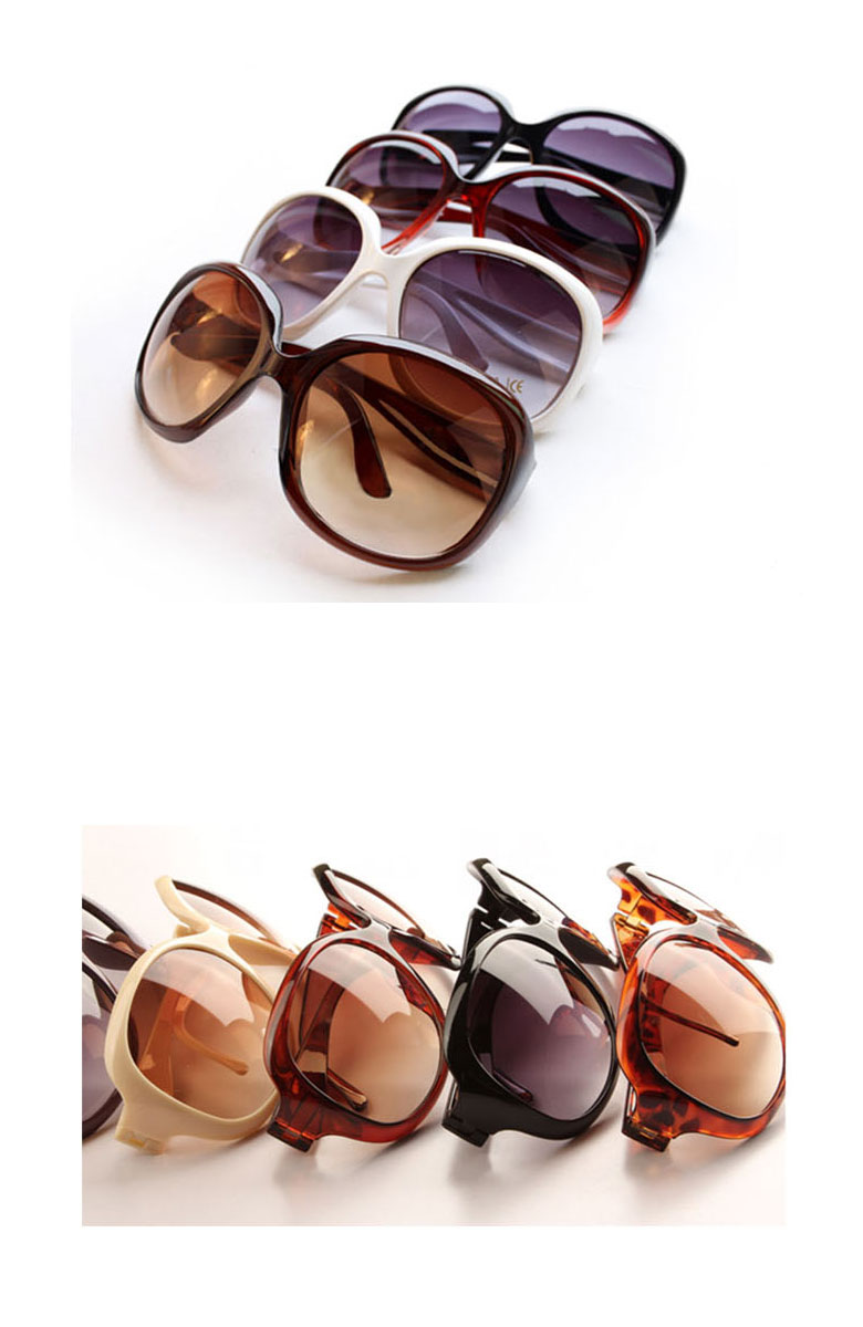サングラス UVカット UV400 ブランド メガネ 女性 激安 レディース サングラス Sunglass Ladies 大きい ビッグフレーム おさんぽ お散歩 lifegrow-10001230 LIFEGROW サンプル画像3