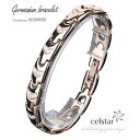 Moonlight rose gold 13p 最高級品質 ゲルマニウム ブレスレット アクセサリー 健康 レディース プレゼントにも最適 ゴルフ 肩こり 健康...
