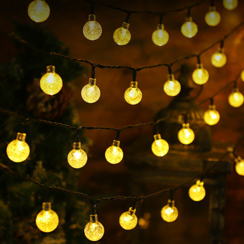 USB LEDストリングライト 誕生日 ライト 6m 40灯 LEDイルミネーションライト クリスマス! 送料無料