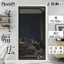 網戸 カーテン ファスナーネット 玄関網戸 暖簾 玄関カーテン 網戸カーテン 玄関のれん 玄関ファスナー メッシュ 玄関ドア 間仕切り 目隠し 換気/防虫/静音...