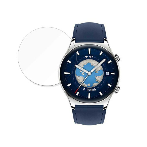 保護フィルム HONOR Watch GS 3 向けの ブルーライトカット フィルム 曲面対応 【反射低減】 日本製 保護フィルム HONOR Watch GS 3 向けの ブルーライトカット フィルム 曲面対応 【反射低減】 日本製