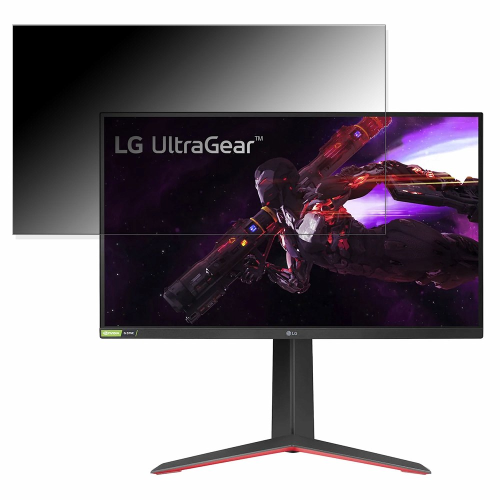 【ポイント2倍】 LG UltraGear 27GP83B-B 向けの 27インチ 16:9 覗き見防止 プライバシーフィルター ブ..