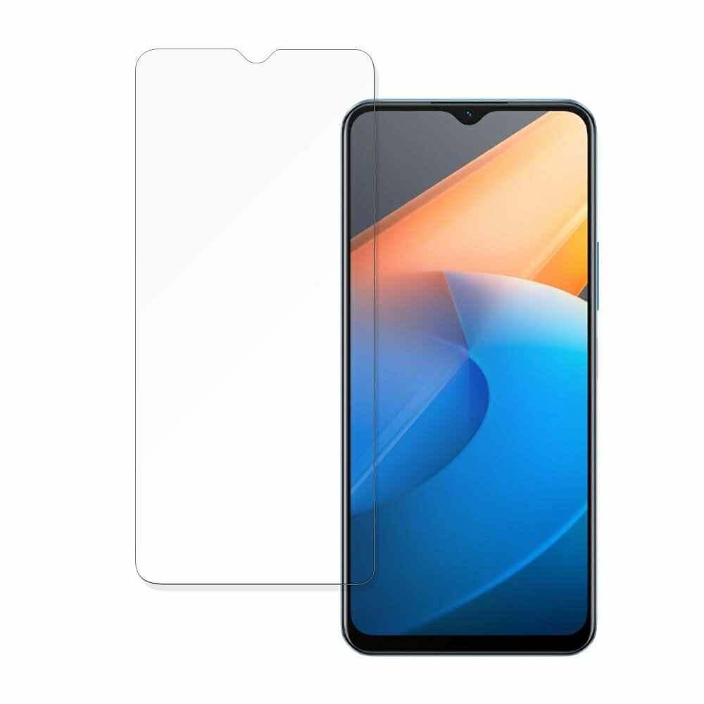 vivo iQOO Z6x 向けの 保護フィルム 【曲面対応 反射低減】 ブルーライトカット フィルム キズ修復 日本製