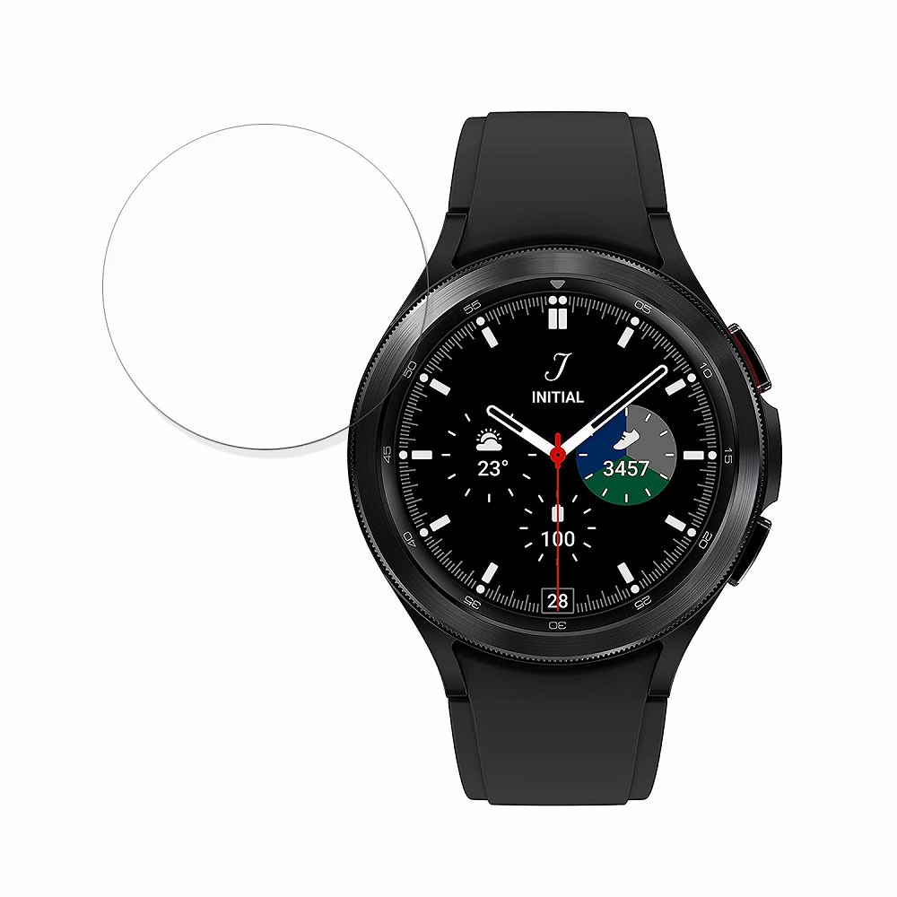 【ポイント2倍】 保護フィルム Galaxy Watch4 Classic(42mm) 向けの ブルーライトカット フィルム 強化ガラスと同等の高硬度 【9H高硬度 光沢仕様】 日本製