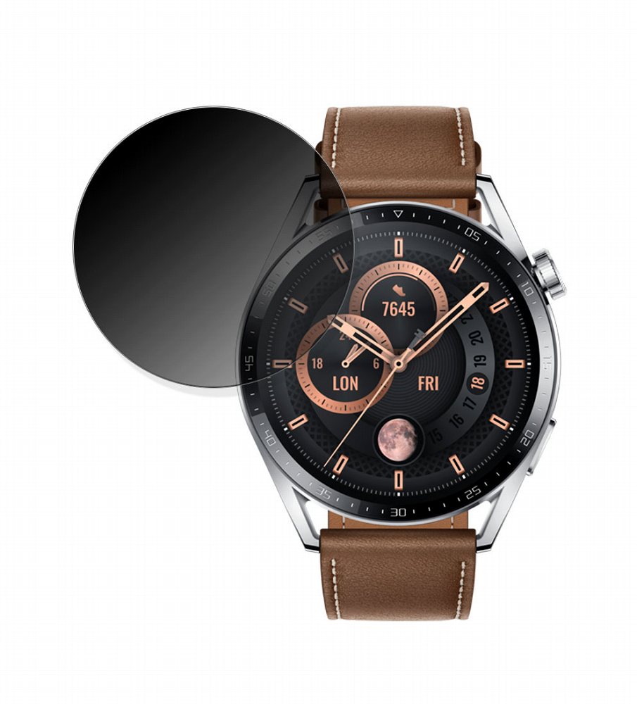 360度 覗き見防止フィルムHUAWEI WATCH GT 3(46mm) 向けの ブルーライトカット フィルム 日本製