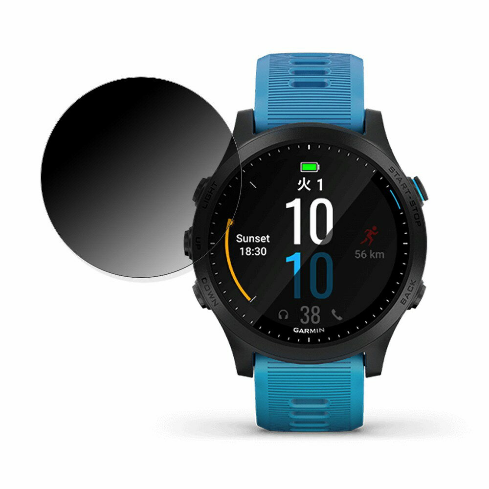 360度 覗き見防止フィルムGARMIN ForeAthlete 945 向けの ブルーライトカット フィルム 日本製